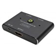 DIGITUS 8K HDMI přepínač, 2x1 černý