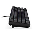 Endorfy herní klávesnice Thock Compact RD/ USB/ red sw. / drátová / mechanická / US layout / mini /černá RGB