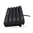 Endorfy herní klávesnice Thock Compact RD/ USB/ red sw. / drátová / mechanická / US layout / mini /černá RGB