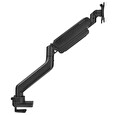 Neomounts DS70PLUS-450BL1/Držák zakřiveného displeje/na stůl/17-49"/svorka+průch./VESA 100X100/nosn.18kg/plyn.píst/1 dis