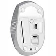 Genius NX-8000S BT/ duální Bluetooth + 2,4GHz/ 1200 dpi/ bezdrátová/ tichá/ bílošedá
