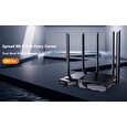 Tenda TX1 Pro AX1500 WiFi6 Router, 1x WAN, 3x LAN, IPv6, 5x 6dBi anténa, WPA3, MU-MIMO, CZ App