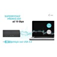 I-TEC USB 3.0/USB-C/Thunderbolt 3 Professional Dual 4K Display Docking Station Gen2, PD 100W