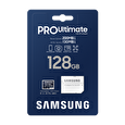 Samsung PRO Ultimate/micro SDXC/128GB/UHS-I U3 / Class 10/+ Adaptér/Modrá