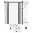 DEEPCOOL chladič AK500 / 120mm fan / 5x heatpipes / PWM / pro Intel i AMD / bílý