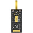 PATONA powerbanka s osvětlením, 20000mAh Li-Pol 3A - LCD, USB, Micro-USB, USB-C, Lightning, integrované kabely, PD 22,5W
