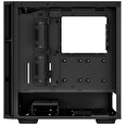 DEEPCOOL skříň CH560 Digital / MidT/ 3x140 a 120mm ARGB fan / USB 3.0 / USB-C/ tvrzené sklo / digitální displej / černá