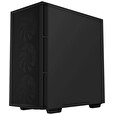 DEEPCOOL skříň CH560 Digital / MidT/ 3x140 a 120mm ARGB fan / USB 3.0 / USB-C/ tvrzené sklo / digitální displej / černá