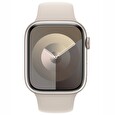 Apple Watch Series 9 45mm Hvězdně bílý hliník s hvězdně bílým sportovním řemínkem M/L