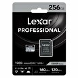Lexar paměťová karta 256GB High-Performance 1066x microSDXC™ UHS-I, čtení/zápis: 160/120MB/s, C10 A2 V30 U3