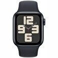 Apple Watch SE GPS 40mm Midnight Aluminium Case with Midnight Sport Band - M/L