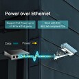 Switch TP-LINK TL-SF1005LP 5x LAN, 4xPoE+, 41W, dosah 250m, kov, PO