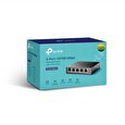 Switch TP-LINK TL-SF1005LP 5x LAN, 4xPoE+, 41W, dosah 250m, kov, PO