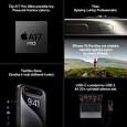 Mobilní telefon Apple iPhone 15 Pro 512GB přírodní titan