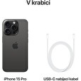 Mobilní telefon Apple iPhone 15 Pro 512GB přírodní titan