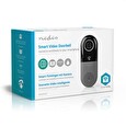 Nedis WIFICDPC20WT - SmartLife Zvonek| Napájení z baterie | 4 Zvuky | 4.5 V DC / 5 V DC | Nastavitelná hlasitost | Bílá