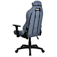 Arozzi herní židle TORRETTA Soft Fabric v2/ látkový povrch/ modrá