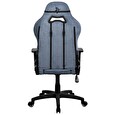 Arozzi herní židle TORRETTA Soft Fabric v2/ látkový povrch/ modrá
