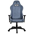 Arozzi herní židle TORRETTA Soft Fabric v2/ látkový povrch/ modrá