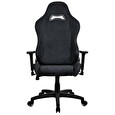 Arozzi herní židle TORRETTA SuperSoft/ látkový povrch/ černá