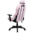 Arozzi herní židle TORRETTA SuperSoft/ látkový povrch/ růžová
