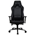 Arozzi herní židle VERNAZZA XL SoftPU Pure Black/ povrch polyuretan/ černá