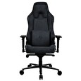 Arozzi herní židle VERNAZZA Supersoft Pure Black/ látkový povrch/ černá