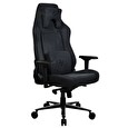 Arozzi herní židle VERNAZZA XL Supersoft Pure Black/ látkový povrch/ černá