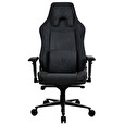 Arozzi herní židle VERNAZZA XL Supersoft Pure Black/ látkový povrch/ černá