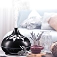 Aroma difuzér SIXTOL Palm černý lesk 500 ml