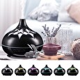 Aroma difuzér SIXTOL Palm černý lesk 500 ml