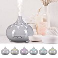 Aroma difuzér SIXTOL Palm šedý lesk 500 ml