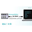 I-TEC datový a nabíjecí HUB USB 3.0/USB-C/ 9x port/ LAN + Power Adapter 60W