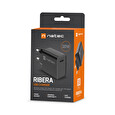 Universální nabíječka Natec RIBERA 20W 1X USB-C, černá