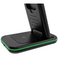Canyon Bezdrátová nabíječka WS-304 IP, QC18W, 3v1, vstup 9V/2A, 12V/1.5A, výstup 15W/10W/7.5W/5W,Type C to USB-A, růžová