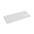 Genesis herní mechanická klávesnice THOR 404/RGB/Gateron Yellow Pro/Drátová USB/US layout/Bílá