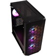 BitFenix skříň Garen / ATX / 4x120mm ARGB fan / 2xUSB 3.0 / USB 2.0 / tvrzené sklo / černá