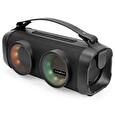 Nedis párty reproduktor/ 1.0/ výkon 24 W/ Bluetooth/ AUX/ USB-C/ USB-A/ 3,5 mm jack/ IPX4/ černý