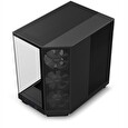 NZXT skříň H6 Flow RGB dvoukomorová / MidT / 3x120mm RGB fan / 2xUSB 3.2 / USB-C / prosklená / černá