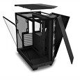 NZXT skříň H6 Flow RGB dvoukomorová / MidT / 3x120mm RGB fan / 2xUSB 3.2 / USB-C / prosklená / černá