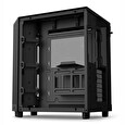 NZXT skříň H6 Flow RGB dvoukomorová / MidT / 3x120mm RGB fan / 2xUSB 3.2 / USB-C / prosklená / černá