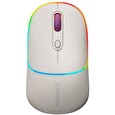 Canyon myš optická bezdrátová MW-22, RGB, 800/1200/1600 dpi, 4 tl, BT+2,4GHz, baterie 650mAh, rice