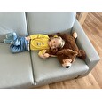 Polštářek MAC TOYS plyšové zvířátko - medvěd