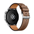 Huawei Watch GT 4/46mm/Silver/Elegant Band/Brown