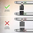 Axagon ADE-MINIC USB-C 3.2 Gen 1 - Gigabit Ethernet MINI síťová karta, Realtek 8153, auto instal, černá