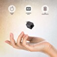 Axagon ADE-MINIC USB-C 3.2 Gen 1 - Gigabit Ethernet MINI síťová karta, Realtek 8153, auto instal, černá