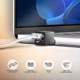Axagon ADE-MINIC USB-C 3.2 Gen 1 - Gigabit Ethernet MINI síťová karta, Realtek 8153, auto instal, černá