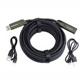 PremiumCord USB3.0 + 2.0 prodlužovací optický AOC kabel A/Male - A/Female 7m