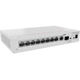 Huawei S110-8P2ST Switch (8*10/100/1000BASE-T ports, PoE+, 1*GE SFP port, 1*10/100/1000BASE-T port, AC power, power adap