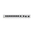 ZyXEL XGS1210-12,8-Port Gigabit webmanaged Switch with 8 port 1G + 2-Port 2.5G + 2-Port SFP+
